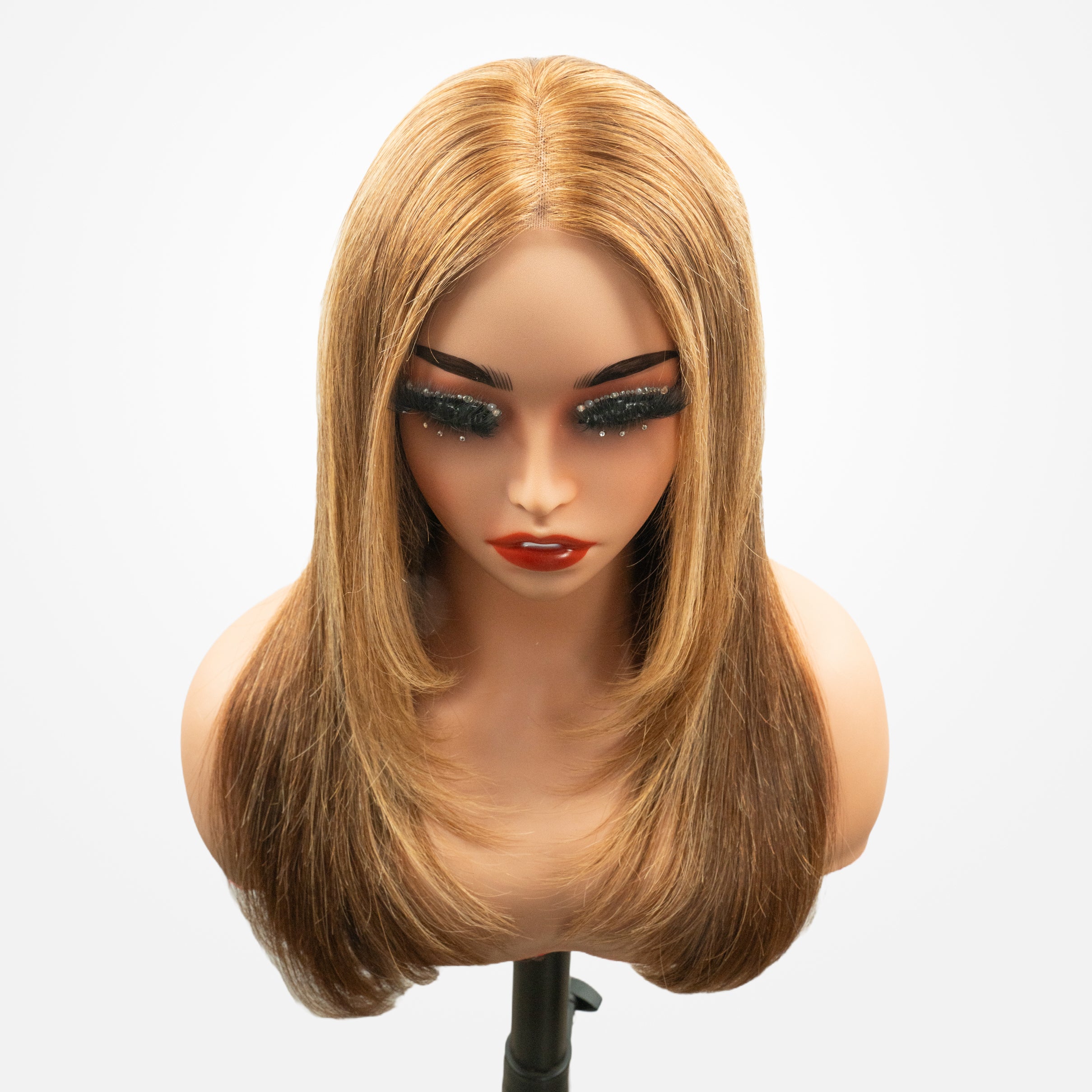 FABA 9x6 HD Lace Layer Cut Glueless Wig Highlight Color Pre-Bleached Wigs Natural Hairline Wigs