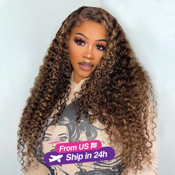 Pre-Styled Part Max 9x6 M-cap Glueless Wig Curly Wigs Pre-Bleached Bye Bye Knots Natural Hairline Wig