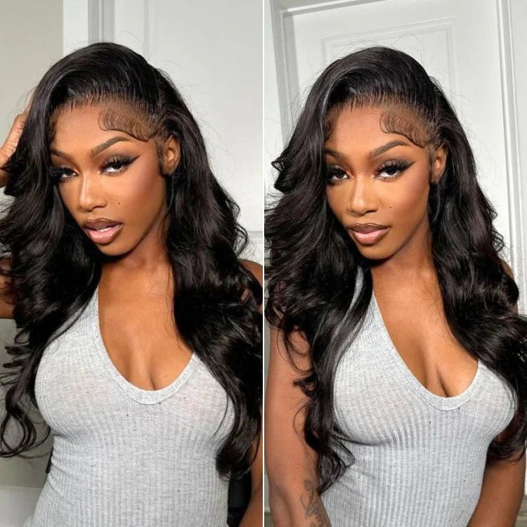 Put On and Go Body Wave Glueless Wig 7x5 Pre Cut Lace Wig 180% Density Wig