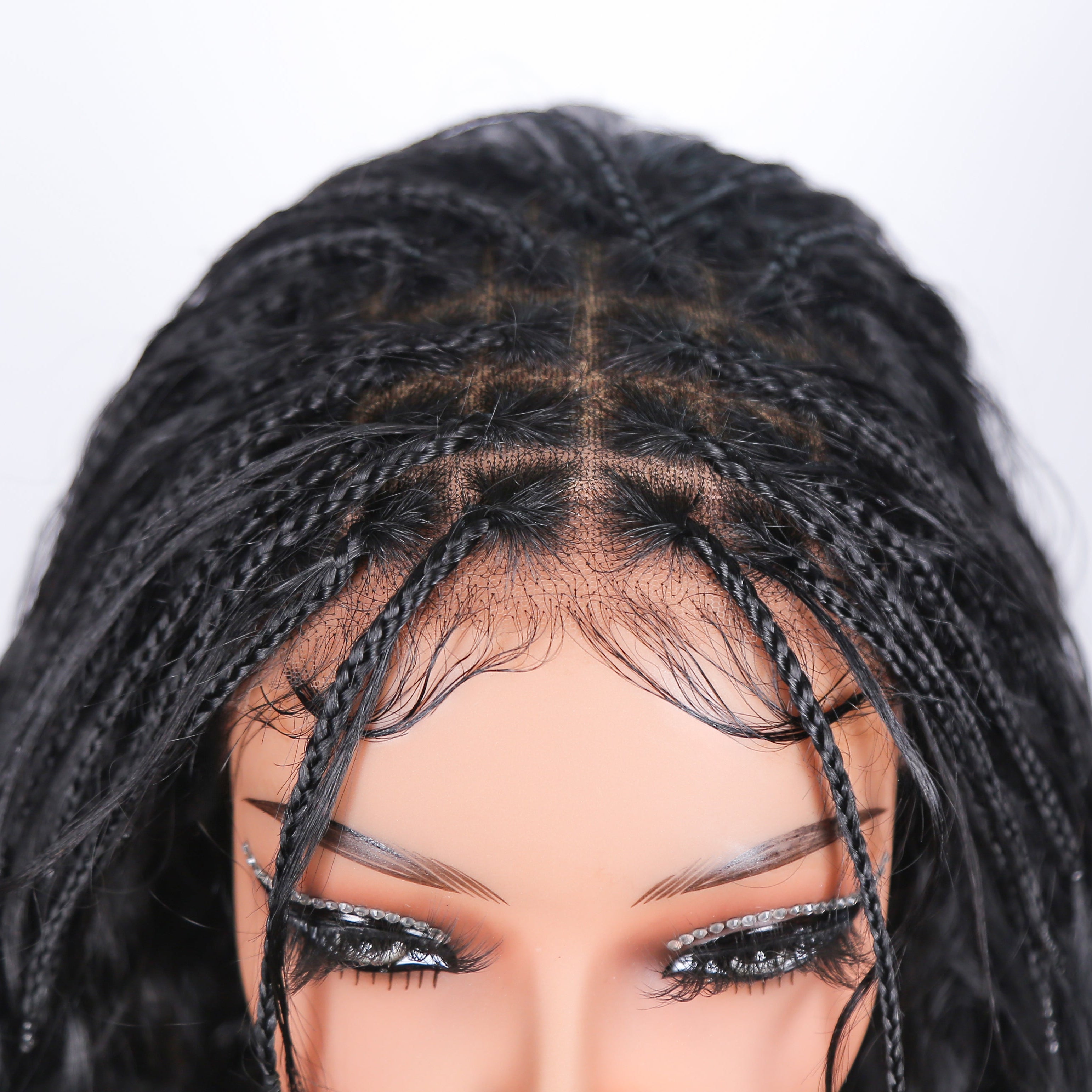 FABA Original | Put On and Go Pre Braided Body Wave Glueless Wig 9x6 Max Lace Goddess Braided Wig