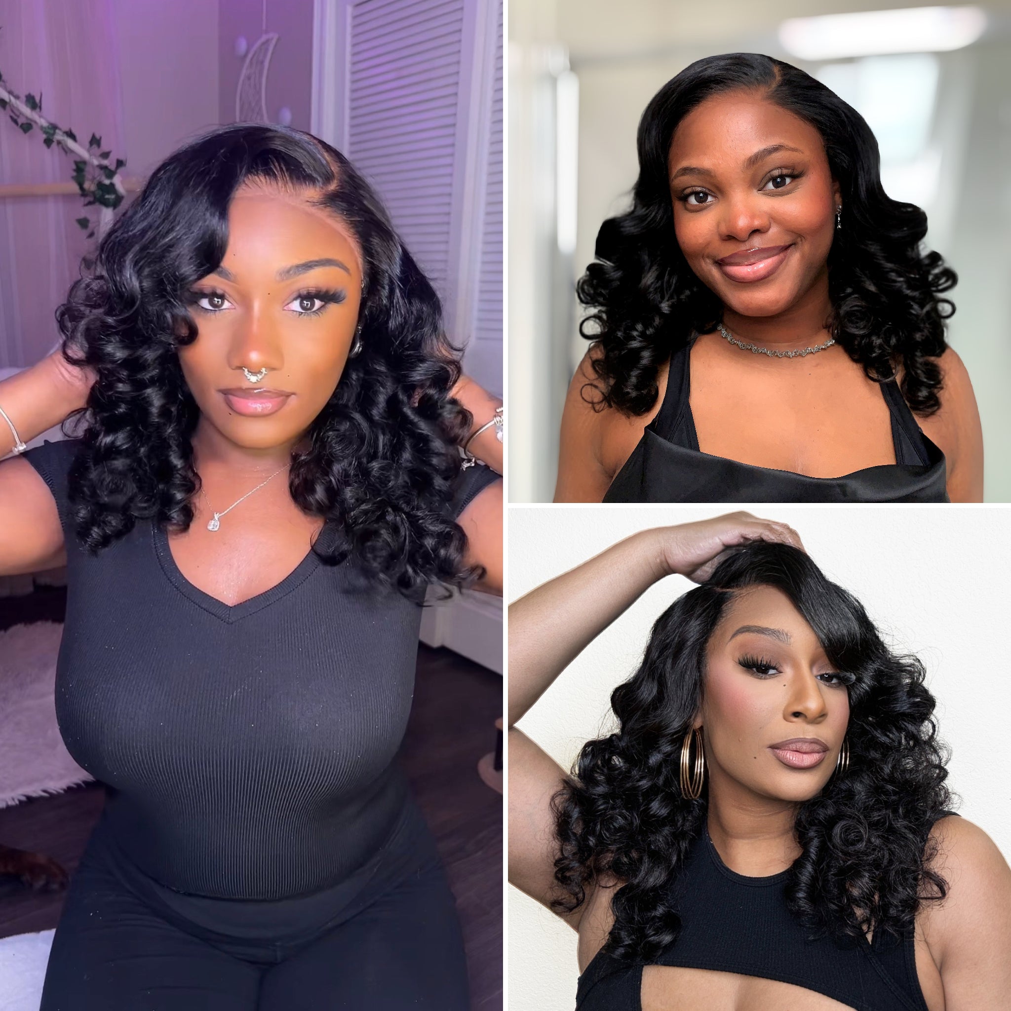 FABA Cpart PreMax 9x6 M-cap Glueless Wig Loose Wave Pre-Bleached Bye Bye Knots Wigs Natural Hairline