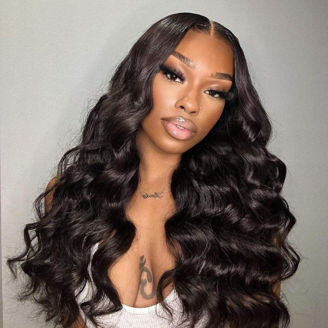 FABA Part Max 9x6 Pre-Style Body Wave Wigs Pre-Bleached Bye Bye Knots Glueless Wig Natural Hairline Wig