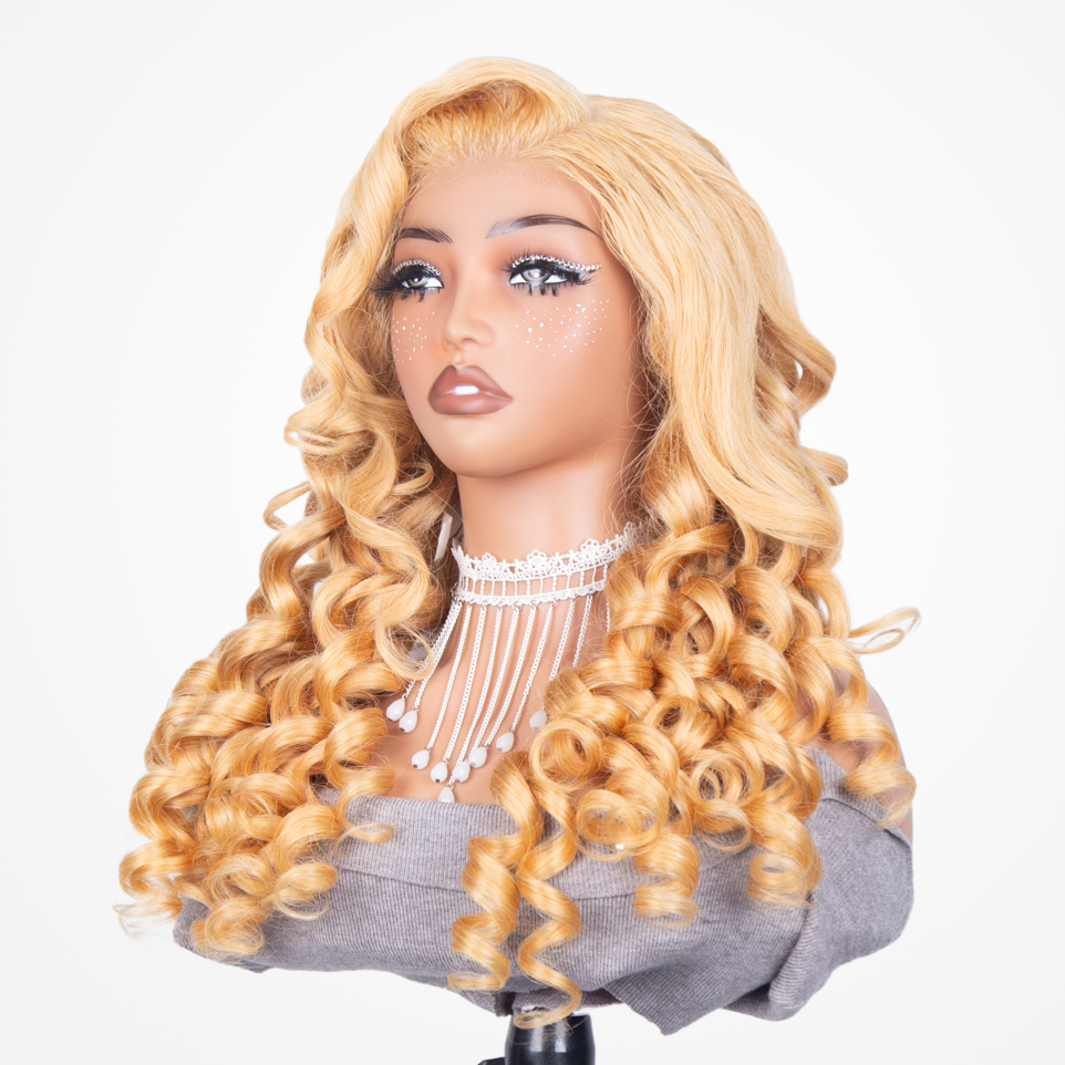 FABA Cpart PreMax 9x6 M-cap Glueless Wig Loose Wave Pre-Bleached Bye Bye Knots Wigs Natural Hairline