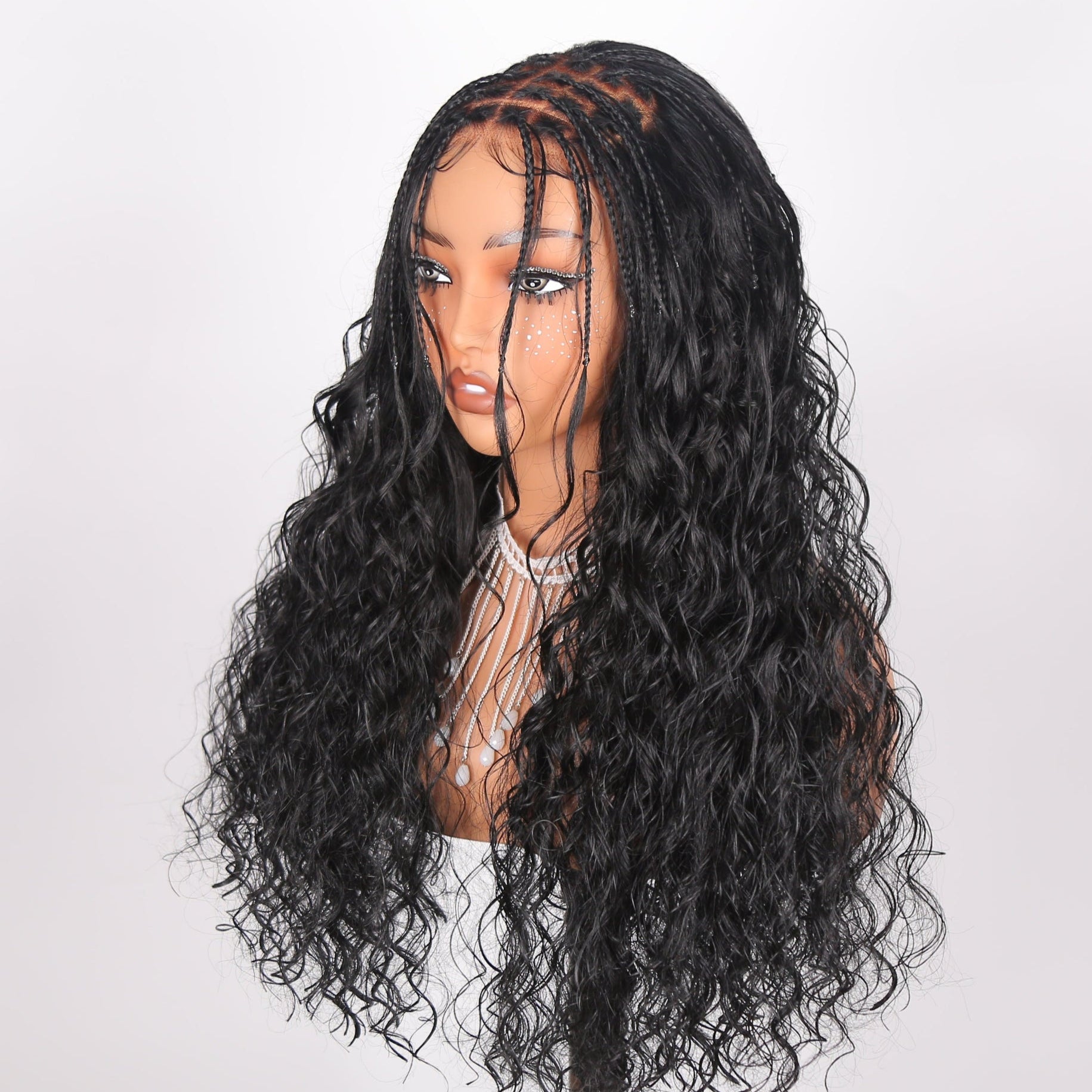 FABA Original | Put On and Go Pre Braided Glueless Wig 9x6 Max Lace Goddess Braided Wig