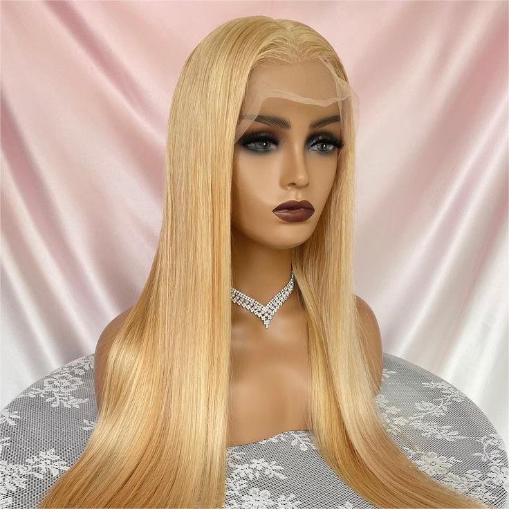 Pre Plucked 4x4/13x4/13x6 Transparent Lace Front Wigs Straight Virgin Hair Wigs