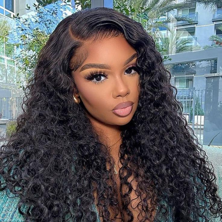 Pre-Styled Part Max 9x6 M-cap Glueless Wig Curly Wigs Pre-Bleached Bye Bye Knots Natural Hairline Wig