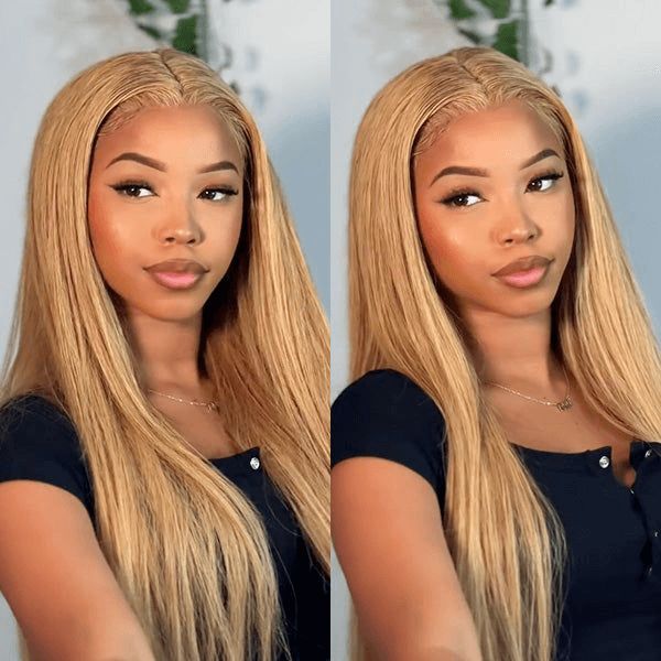 Pre Plucked 4x4/13x4/13x6 Transparent Lace Front Wigs Straight Virgin Hair Wigs