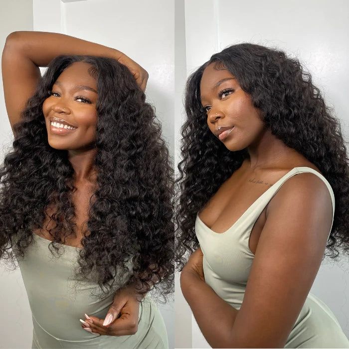 FABA Pre-Style Part Max 9x6 Pre-Bleached Bye Bye Knots Glueless Wig Curly Wigs Natural Hairline Wig